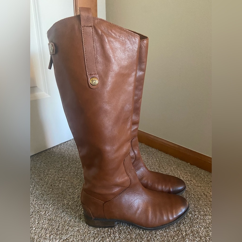Penny Leather Riding Boots